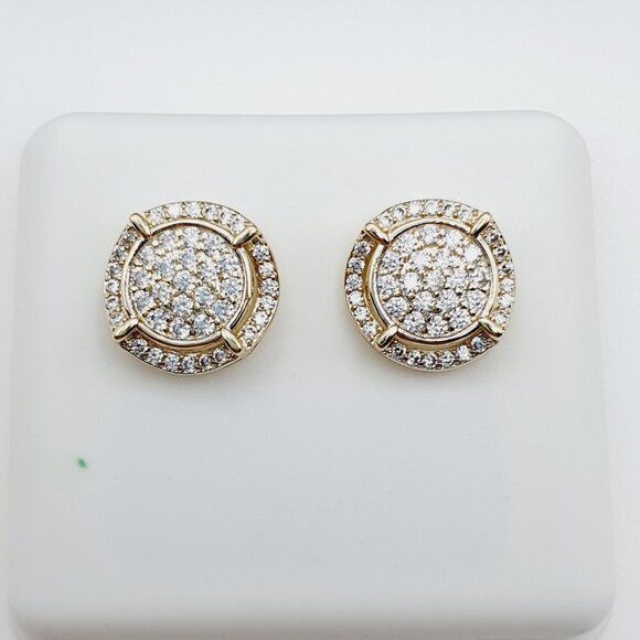 "925 Sterling Silver Plated CZ Earrings, EVBRS446 - Picture 5 of 10